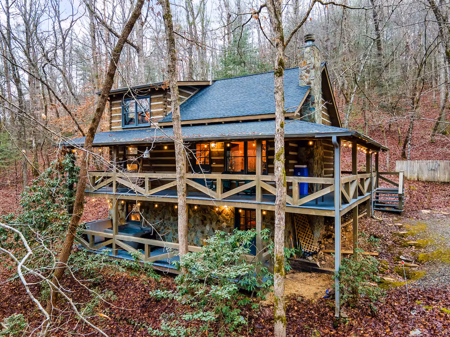 Cabin exterior daylight